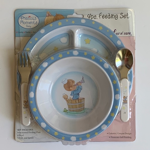 Precious Moments Other - Precious Moments Sailor Kids Dinnerware Set Precious Moments Other - Precious Moments Sailor Kids Dinnerware Set